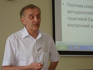 Александр Машарский на конференции в БМА. Рига. 07.06.2013.